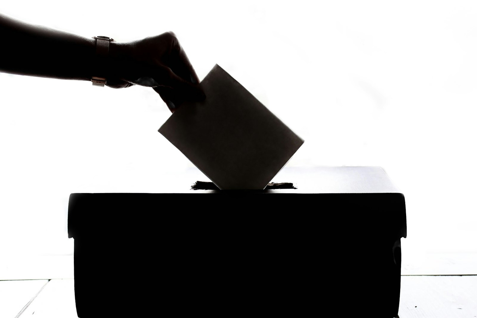 Urna electoral cerrada